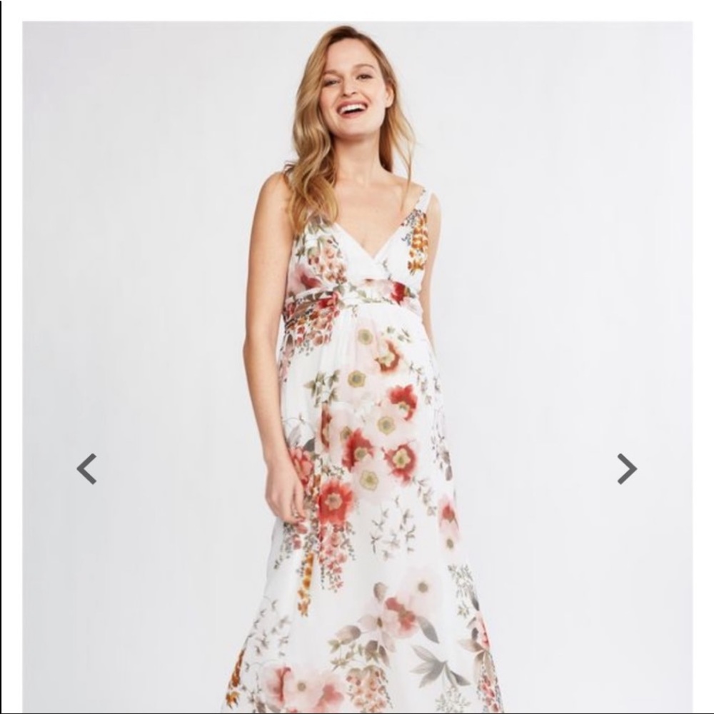 Pietro Brunelli Murano Maternity Maxi Dress